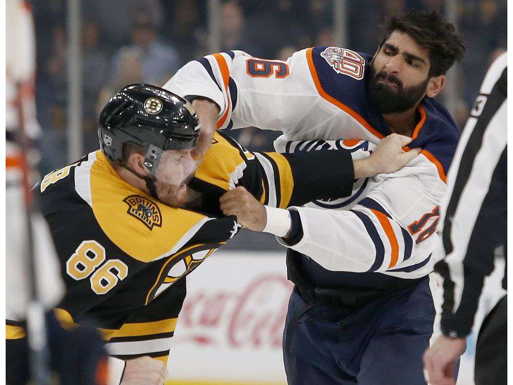 Bruins versus Edmonton