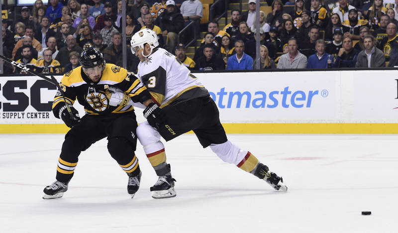 BOSTON BRUINS VS LAS VEGAS KNIGHTS