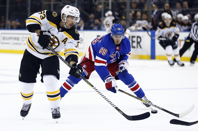 Boston Bruins vs New York Rangers