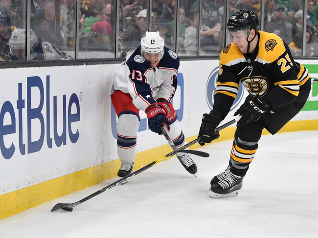 Boston Bruins vs Columbus Blue Jackets