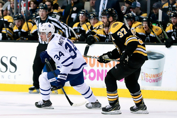 Bruins vs Leafs