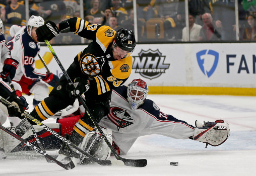 Boston Bruins vs Blue Jackets