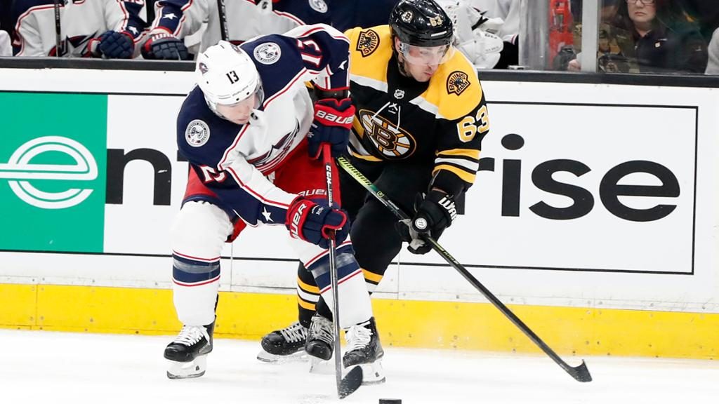 Boston Bruins vs Blue Jackets