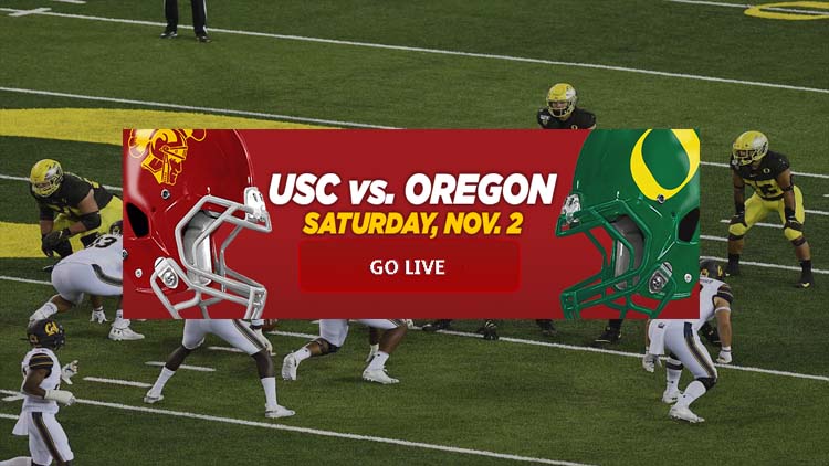 NCAAF Oregon vs USC Football